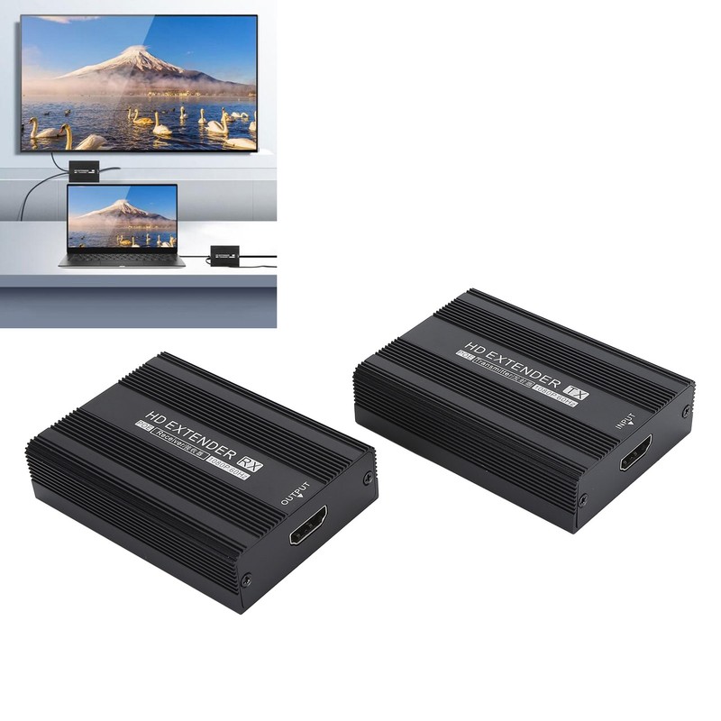 HD Multimedia Interface Extender 1080p POE Function Up To 492ft