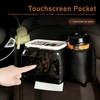 1 PCS Car Back Seat Hanging Bag, Strap-On Waterproof Leather