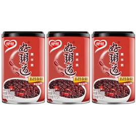 Yinlu Mixed Congee Convenient and Flavorful Instant Rice Porridge 280g - Black Rice (Pack of 3)