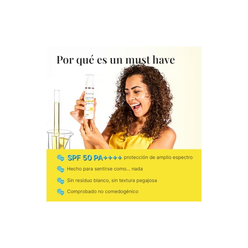 Protector Solar Facial FPS 50 PA+ Piel Grasa 50 ml