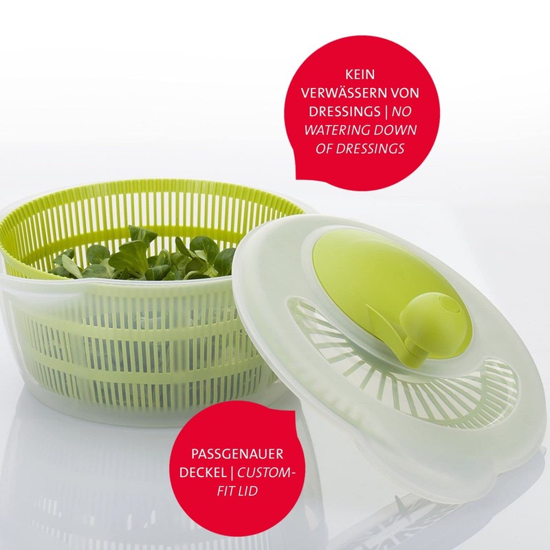 Westmark Salad set: 1 salad spinner, 5 litres + 1