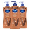 Vaseline Intensive Care Body Lotion Cocoa Radiant 3 count for