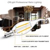 CRLight 2W Dimmable LED Candelabra Bulb 2700K Warm White, 250LM