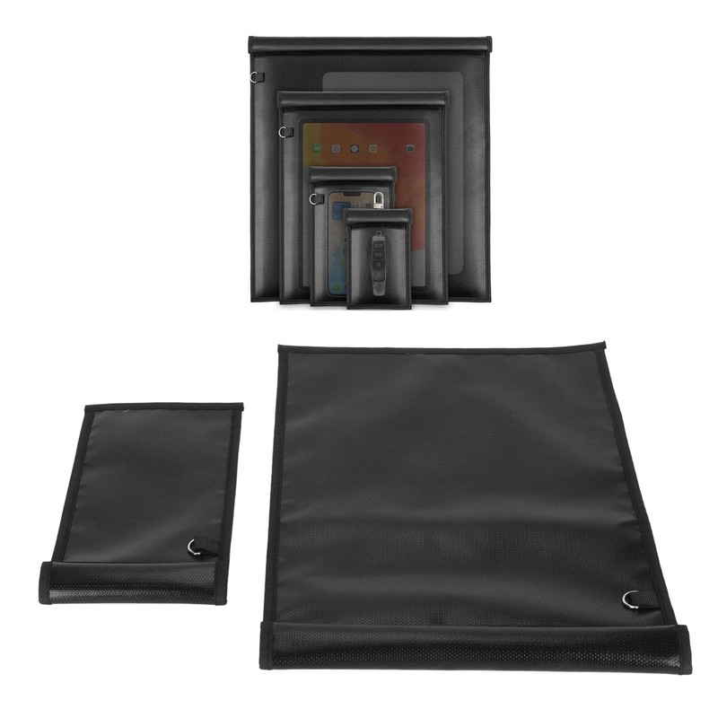 2pcs Faraday Bag for Phones and Car Keys Signal Blocking