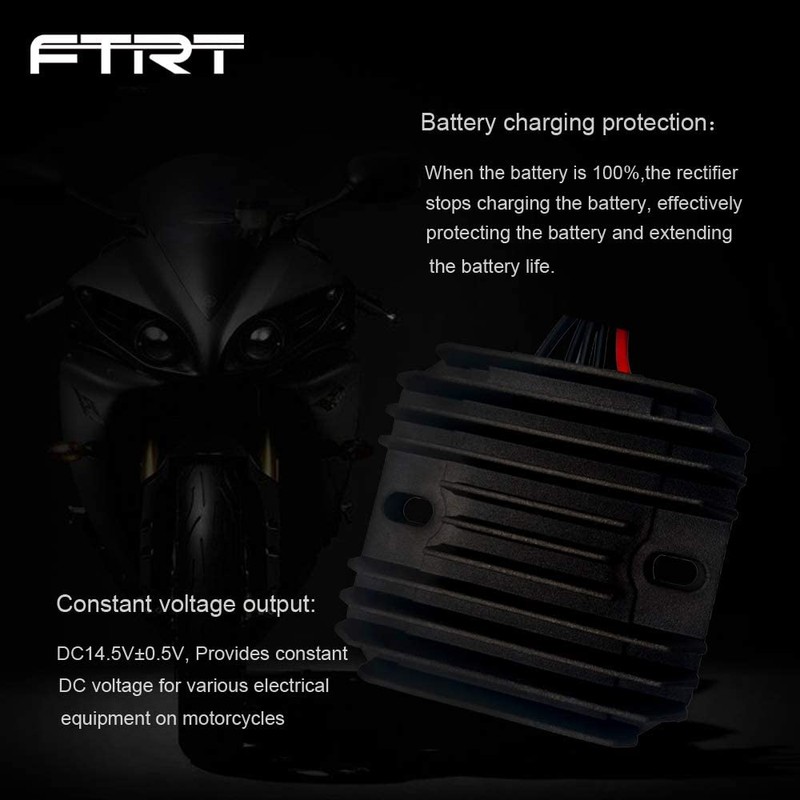 FTRT Motorcycle Regulator Rectifier Compatible with GSXR600 GSXR750 GSX-R600 GSX-R750