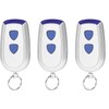 Remote Control Garage Door, 433.92 MHz Hansender, Pack of 3
