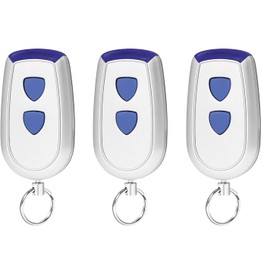 Remote Control Garage Door, 433.92 MHz Hansender, Pack of 3 Garage Doors Remote Control Compatible with Standard Steel EA433 2KS, EA 433 4KS, EA 433 2KM Micro, RCU 433-2, RCU 433-4, T433-4, N00280