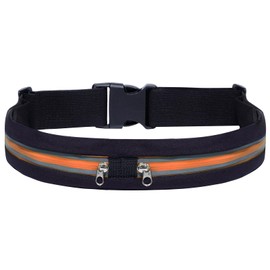 Running Belt Fanny Packs for women and men,Belt Bag for Hiking Cycling Workout,Reflective Fanny Packs for Men Runners Belt Compatible with iPhone13,12 pro,Travelling Money Phone Holder for Running