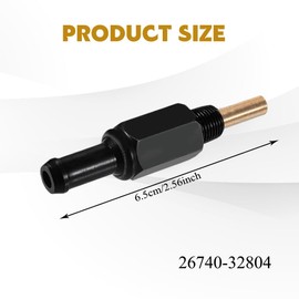 Lyxheth 26740-32804 PCV Valve, PCV Control Valve, Exhaust Positive Crankcase Ventilation Valve Compatible with Hyundai Tiburon Tucson Kia Amanti, Replaces OEM #2674032800 0450286