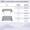 HEMEIREN White Tablecloth 100 x 145 cm (39 x 57