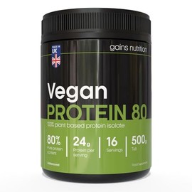 GN Vegan Protein 80 Protein (500g, Unflavoured)