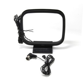 Wuernine AM FM Antenna High Sensitivity Indoor AM Loop Antenna FM 75Ω Antenna for Radio Receivers and More