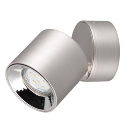 Trio Leuchten Guayana 651000107 Recessed and Surface-Mounted Light Metal Matt Nickel Excl. 1x GU10