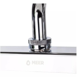 Cnx Mezcladora Para Fregadero Cromada Cartucho 1/4 De Vuelta