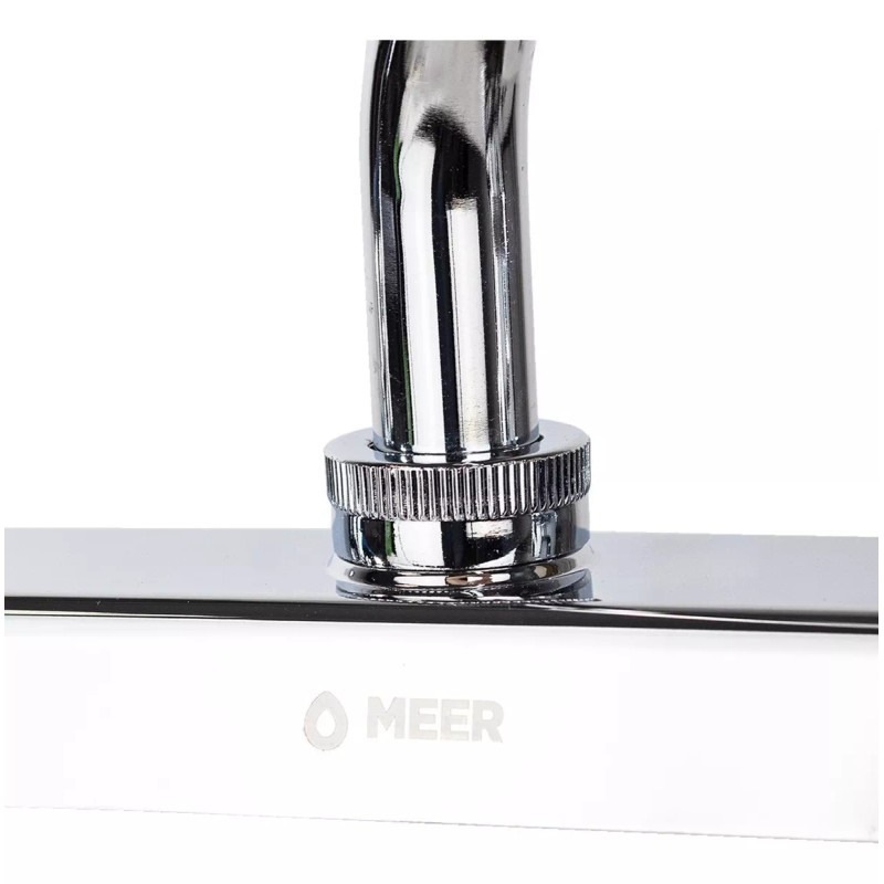 Cnx Mezcladora Para Fregadero Cromada Cartucho 1/4 De Vuelta