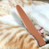 Tongue-Shaped Hypoallergenic Cat Grooming Brush for Comfortable Grooming Brush 5ea