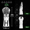 Golf Club Head covers Hybrid Utility Rescue with Interchangeable Number