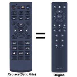 TCNOUMT Replacement Remote Control Compatible with Teufel Power HiFi RC