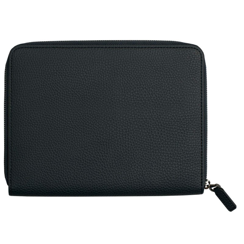 Cerruti 1881 Hamilton NTM711N Conference Folder Faux Leather Dark Blue