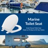 BEMIS TC50TTA MARINE Toilet Seat, Small Toilet Seat Made for