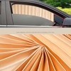 4Pcs Car Curtains Car Side Window Sunshade Curtain Magnetic Rail