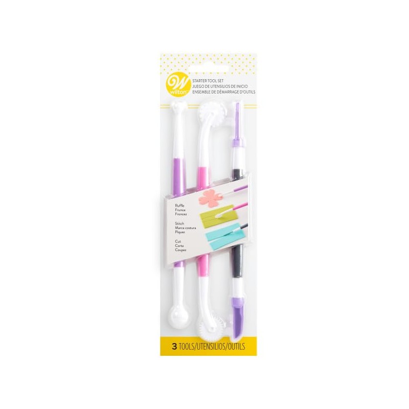 Wilton 02-0-0200 Fondant and Gum Tool Plastic