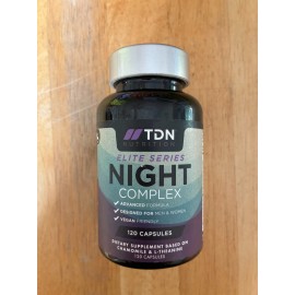 TDN Nutrition Elite Series Night Complex 120 Capsules Calm Sleep Support