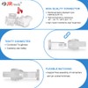 JRready ST6427 Power Connector 6 Pin (5 Matched Sets)，2.13mm Diameter