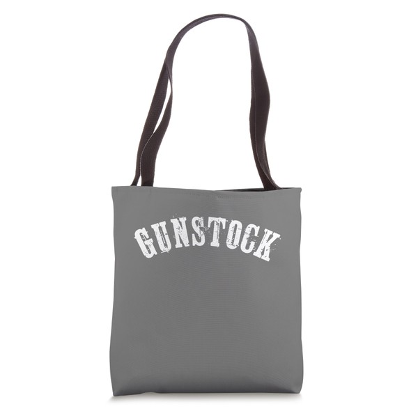 Gunstock Mountain New Hampshire Bold Rustic Grungy Ski Skier Tote