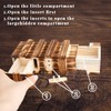 Thyonta Wooden Magic Puzzle Box - Secret Drawer Keepsake Box