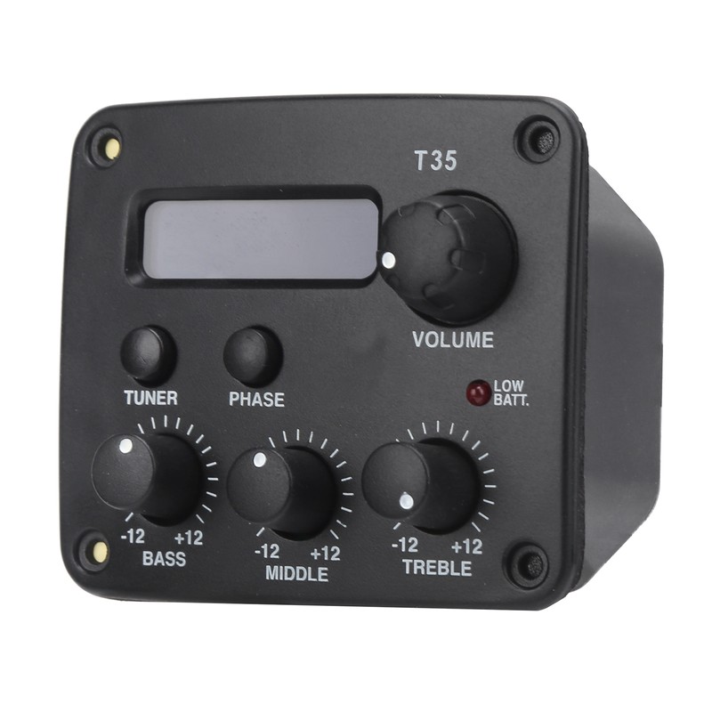 EQ Pickup 3Band AntiInterference Instrument Accessories for Folk Classical Guitar