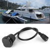 15A Power Inlet Port Plug with Integrated 20in Extension Cord