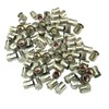 Haltec Pack of 100 Metal Dome Type Valve Caps with