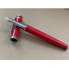 Rhapsody Luxury 3035 Executive Steel Fountain Pen in RED Ink