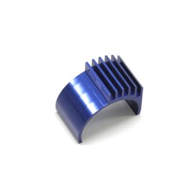 Kyosho IHW27 Aluminum Motor Heatsink (Half 8/Blue/EP) Parts for RC Controller