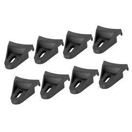 A ABSOPRO Car Subwoofer Speaker Grille Clips Fits 4" 6" 8" 10" 12" 15" Installation Bay Black (Set of 8)