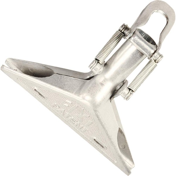 Carlisle FoodService Products 36510800 Flo-Pac Metal Multi-Purpose Squeegee Clamp, 8" Length