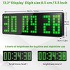 Gym Timer 13.2" Digital Pixels LED Wall Clock Timers with