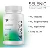 Selenio Suplemento Zinc Sel Z100 Primetech 100 Cáps Mcg Protección