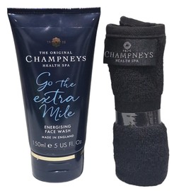 Champneys Go The Extra Mile Energising Face Wash 150ml + with free Champneys Mini Face Towel