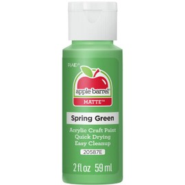Apple Barrel Acrylic Paint in Assorted Colors (2 oz), 20587, Spring Green