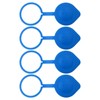 4Pcs Windshield Washer Fluid Cap Wiper Reservoir Tank Bottle Cap