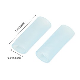 Povihome 16 Pack Finger Sleeve Protector Silicone Thumb Protector for Arthritis Basketball Mallet Finger Trigger Finger Corn Blister