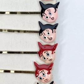 Unbranded Vintage Astro Boy Enamel Bobby Pins 48ct • Hair Accessory