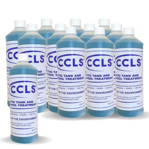 CCLS Septic Tank and Cesspool Treatment Additive/Organic Enzyme Producing Bacteria/Non-toxic/Non-Hazardous/Non-Corrosive