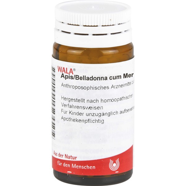 WALA Apis / Belladonna cum Mercurio Globuli velati, 20 g Globules