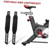 BESPORTBLE Bike Pedal Straps for Exercise 2 Pairs Pp Material