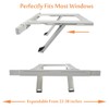 Jeacent Universal Window Air Conditioner Support Bracket No Drilling ,No
