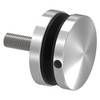 STEINBACHER© Stainless steel glass dot holder, diameter 52 mm, flat