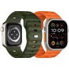 Suitisbest Compatibles con Apple Watch Correa de 49mm 45mm 44mm